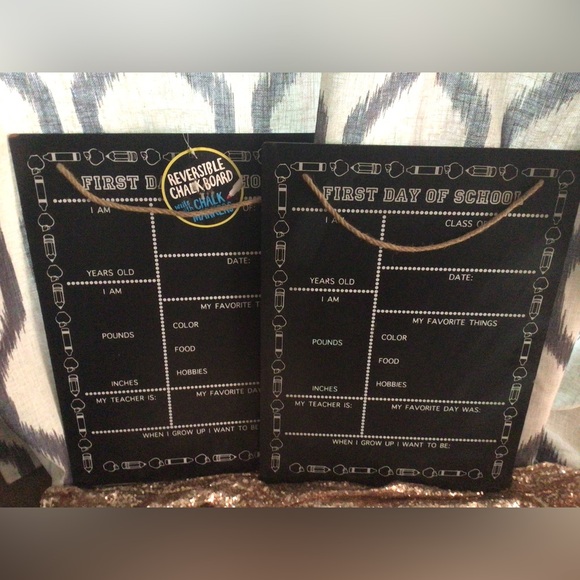 SCHOOL MEMORY CHALKBOARD NWT - Picture 2 of 3